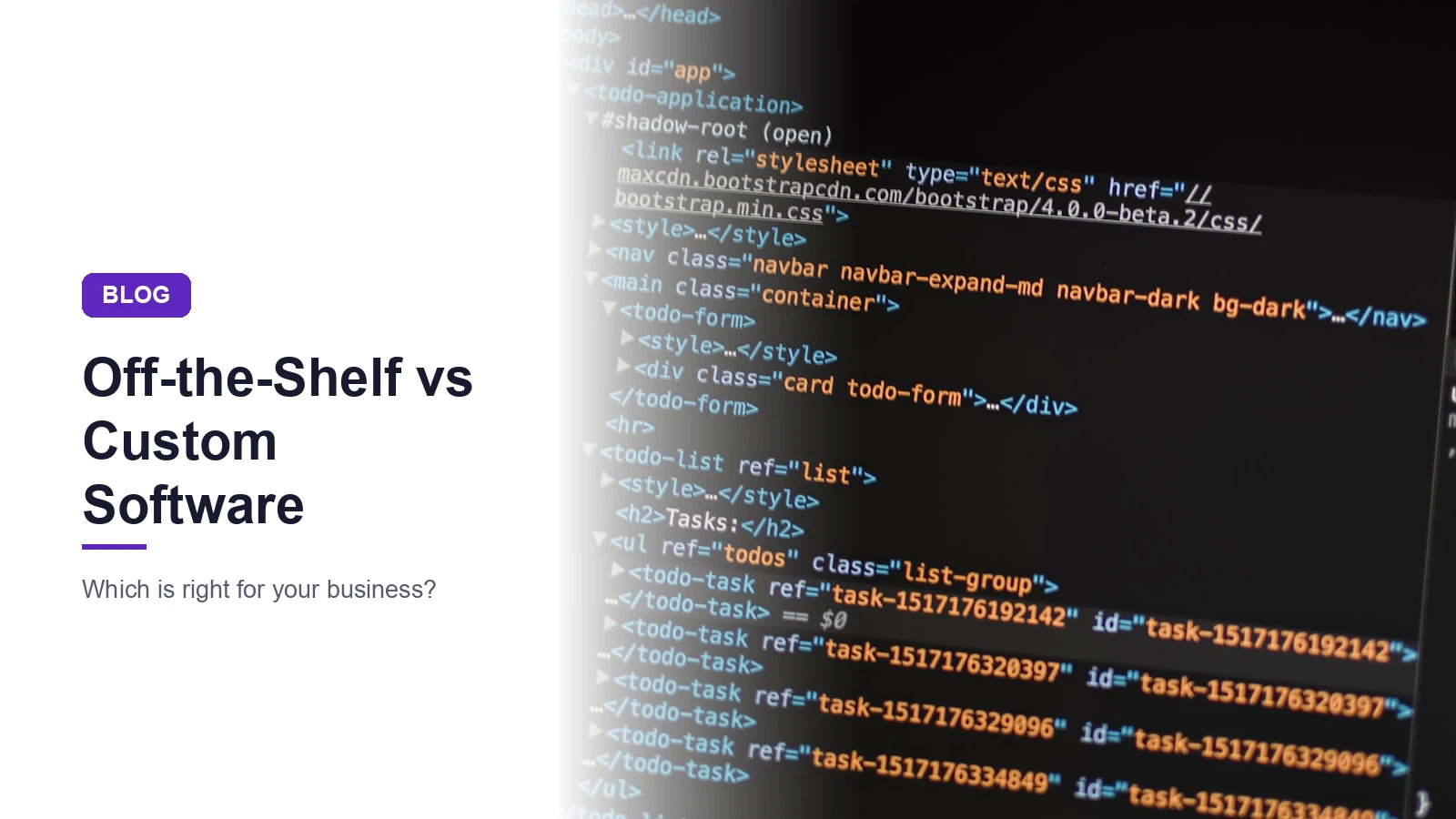 Off-the-Shelf vs Custom Software: Which Is Right for Your Business?